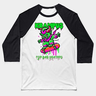 Krampus is coming Baseball T-Shirt